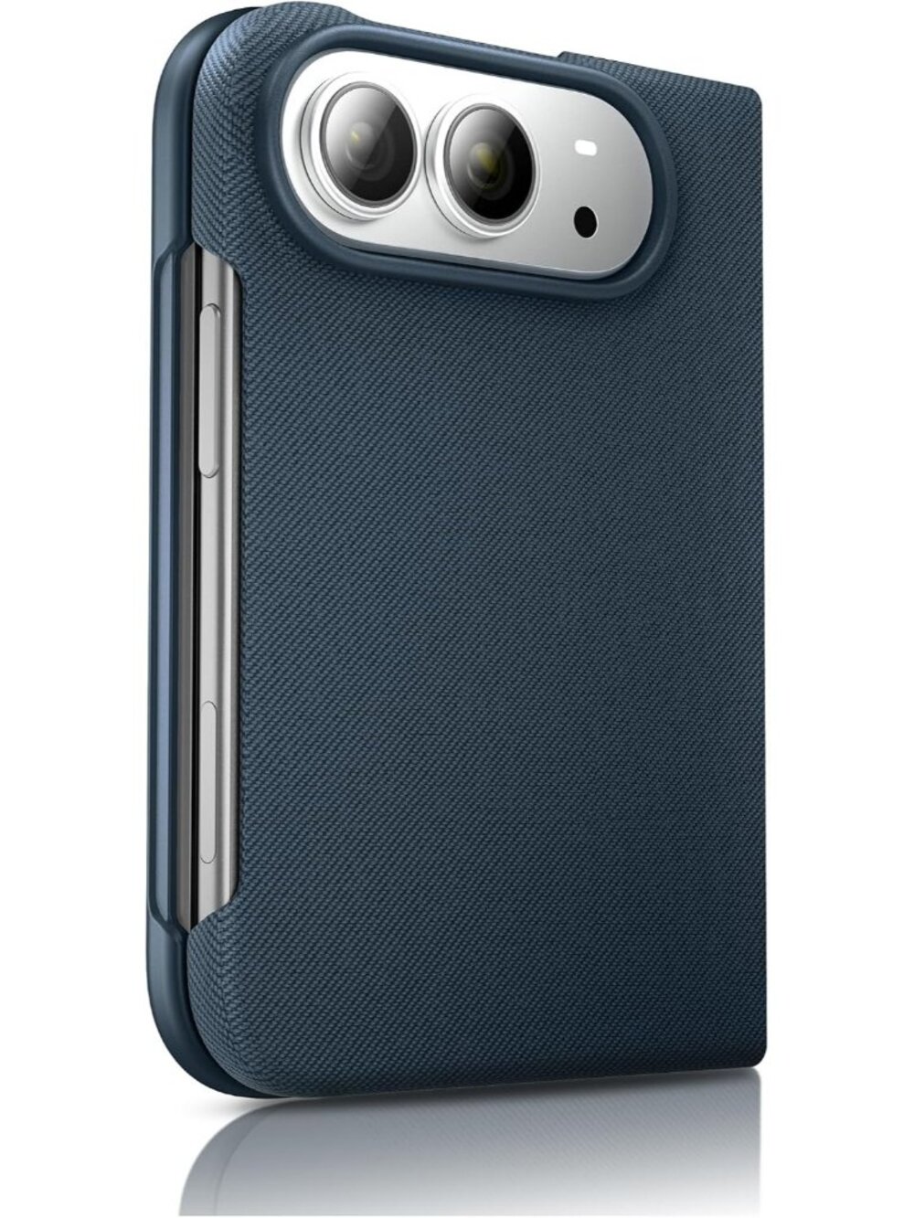 iPhone Duo Blue Techwoven Drop Protection Shockproof Skin-Friendly Cover Case